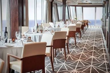 Multi-course fine dining in the main restaurant is fully covered by your base ticket price.. Source Princess Cruises