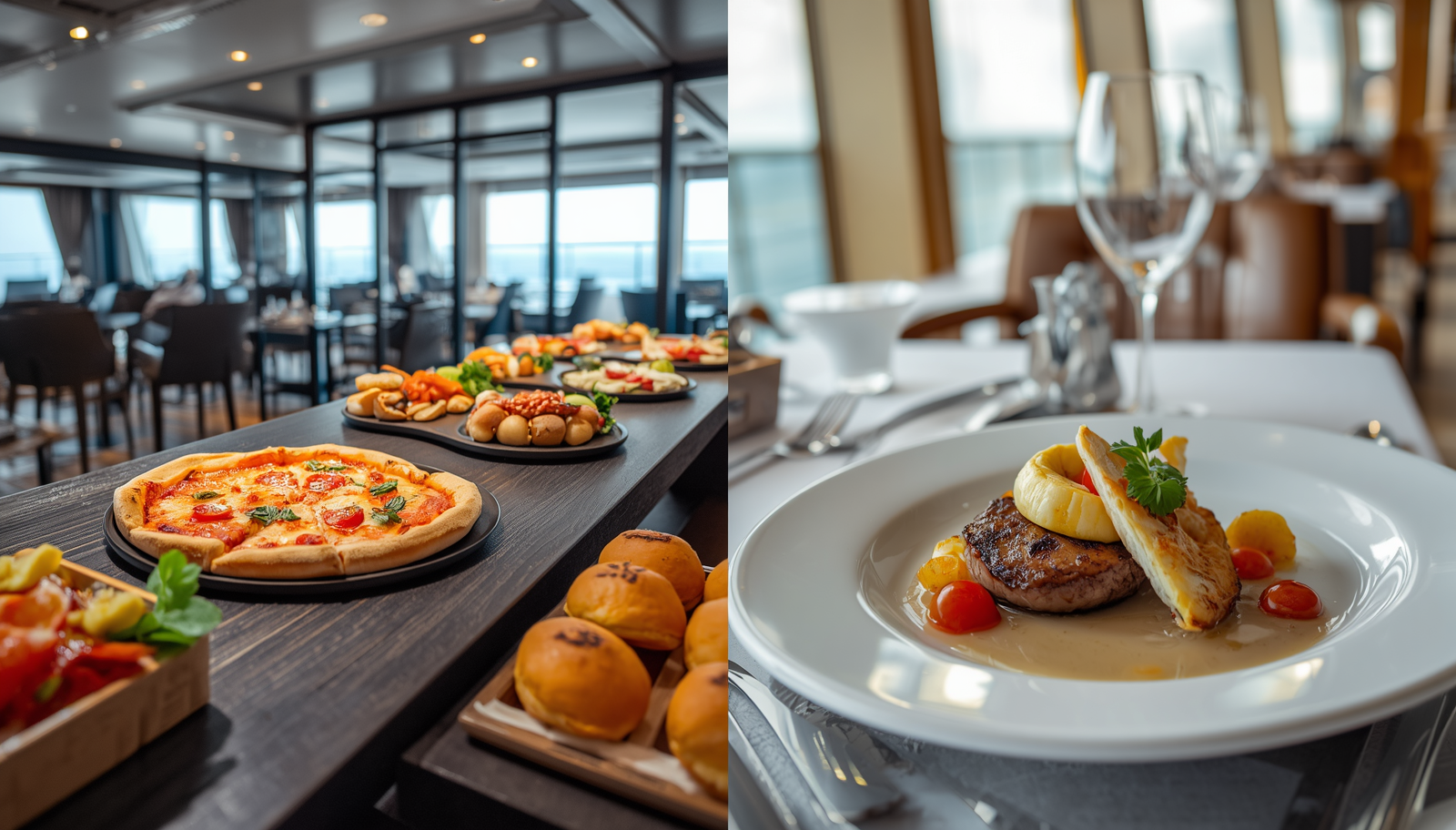 Royal Caribbean vs. Carnival Food Free Eats & Specialty Dining Compared