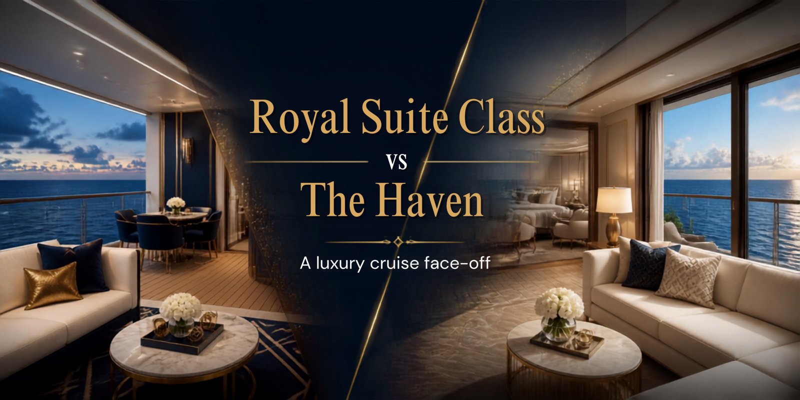Royal Caribbean’s Royal Suite Class and Norwegian Cruise Line’s The Haven