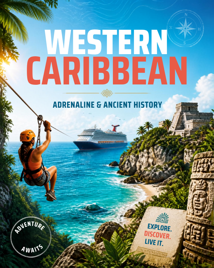 Western Caribbean with Adrenaline & Ancient History