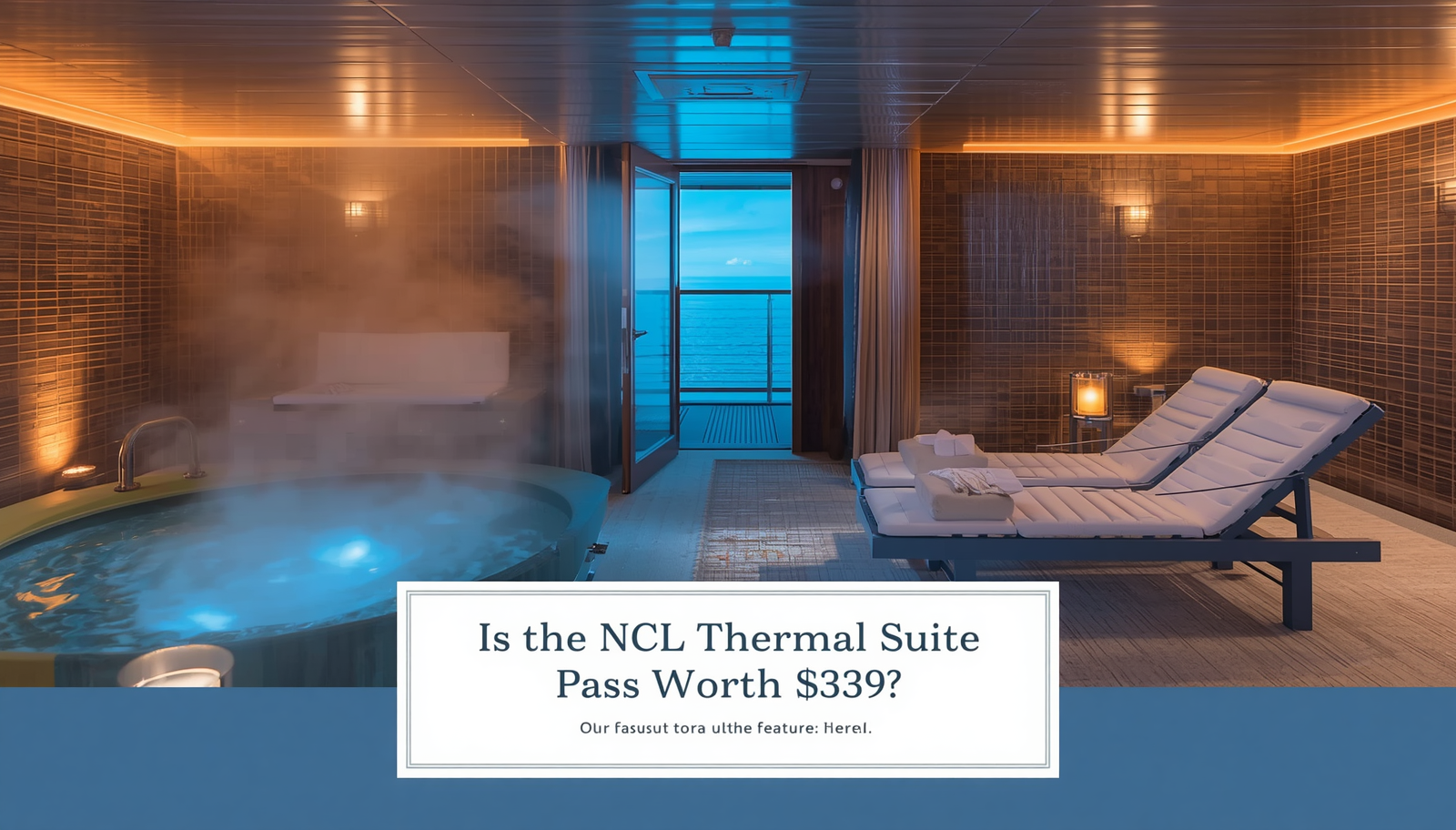 Is the NCL Thermal Suite Pass Worth $339